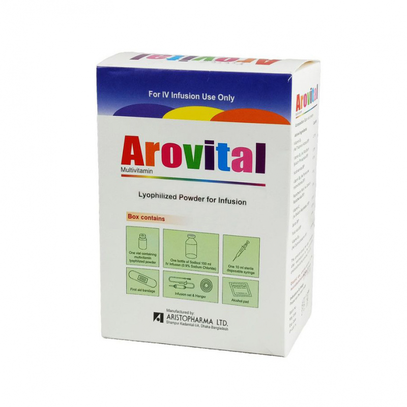 Arovital IV Infusion 10ml/vial - Buy Online in Bangladesh | ePharma