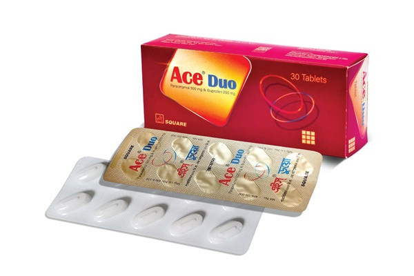 Ace Duo 500mg+200mg Tablet