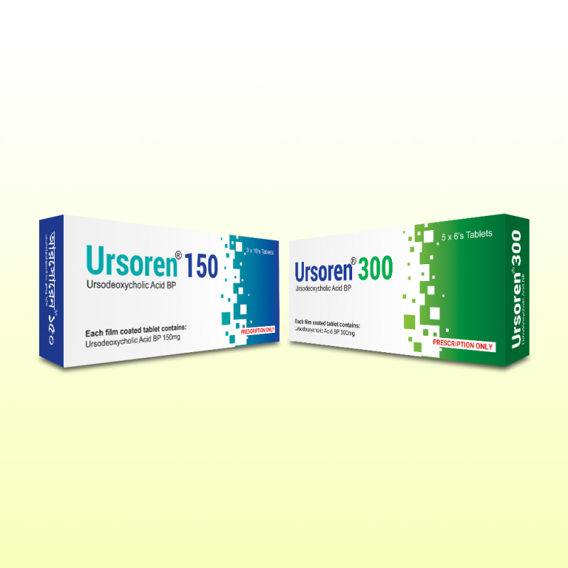 Ursoren 150mg Tablet 1 Strip - Buy Online in Bangladesh | ePharma