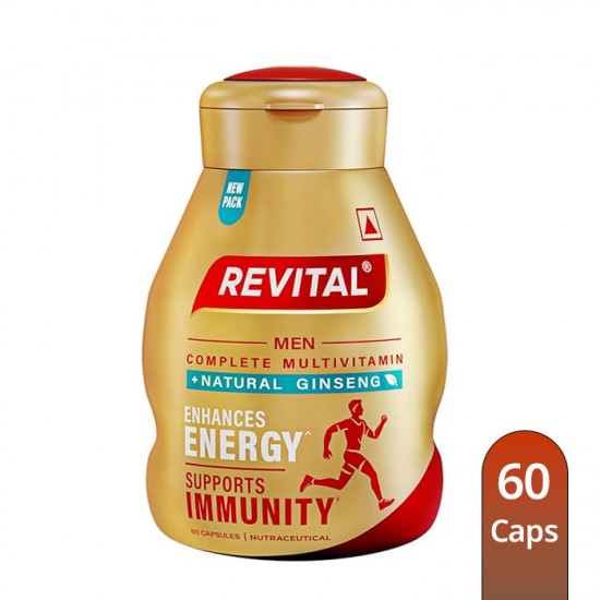 Revital Multivitamin For Men | 60 Capsules | Imported