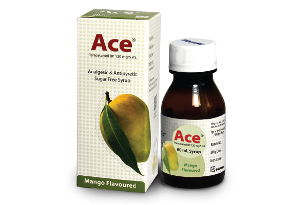 Ace Suspension Raspberry/Mango Flavor 60ml - Buy Online in Bangladesh | ePharma
