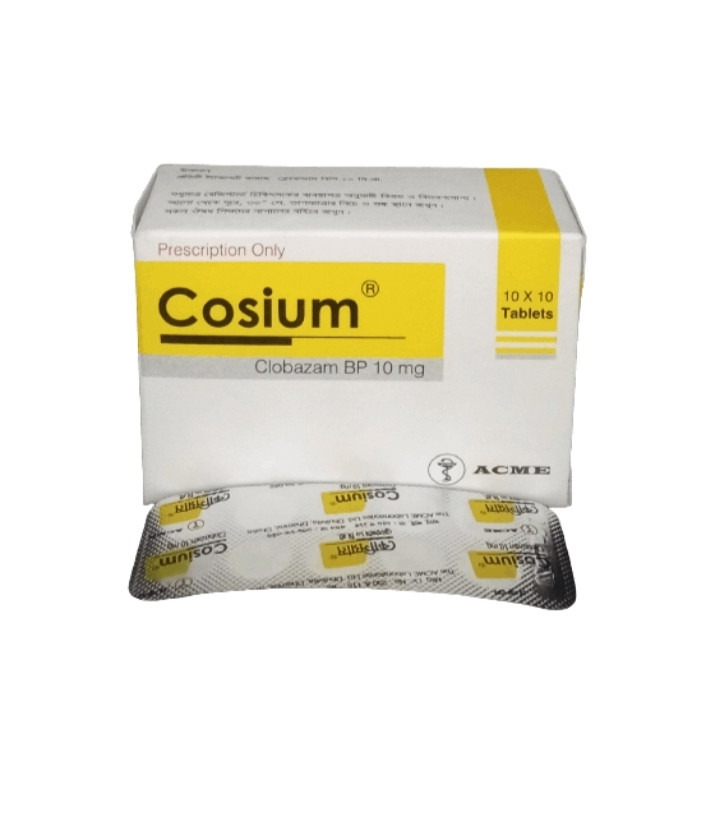 Cosium 10mg Tablet 1 Strip - Buy Online in Bangladesh | ePharma