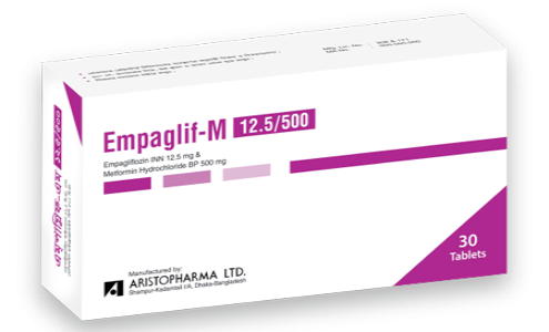 Empaglif-M 12.5/500 Tablet