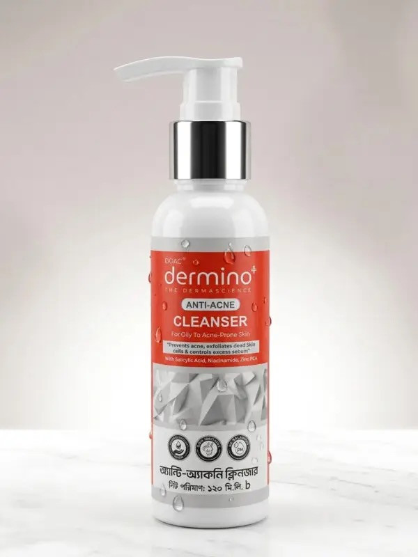 Dermino Anti Acne Cleanser 120ml - Buy Online in Bangladesh | ePharma