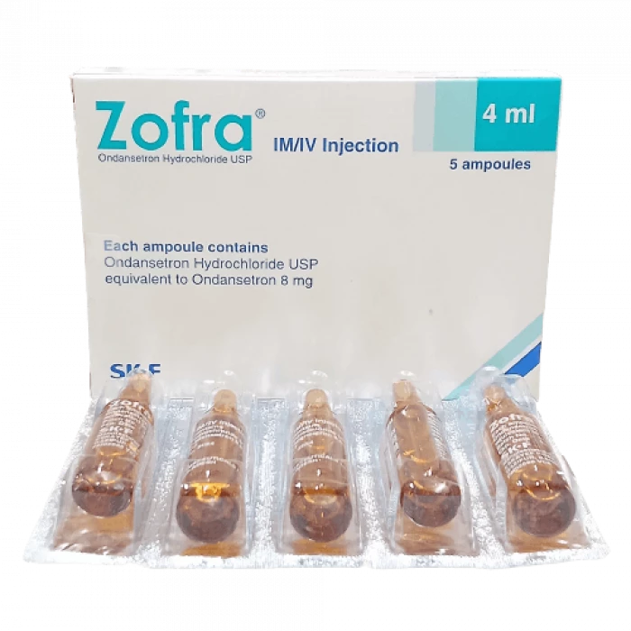 Zofra 8mg/4ml Injection 1pcs