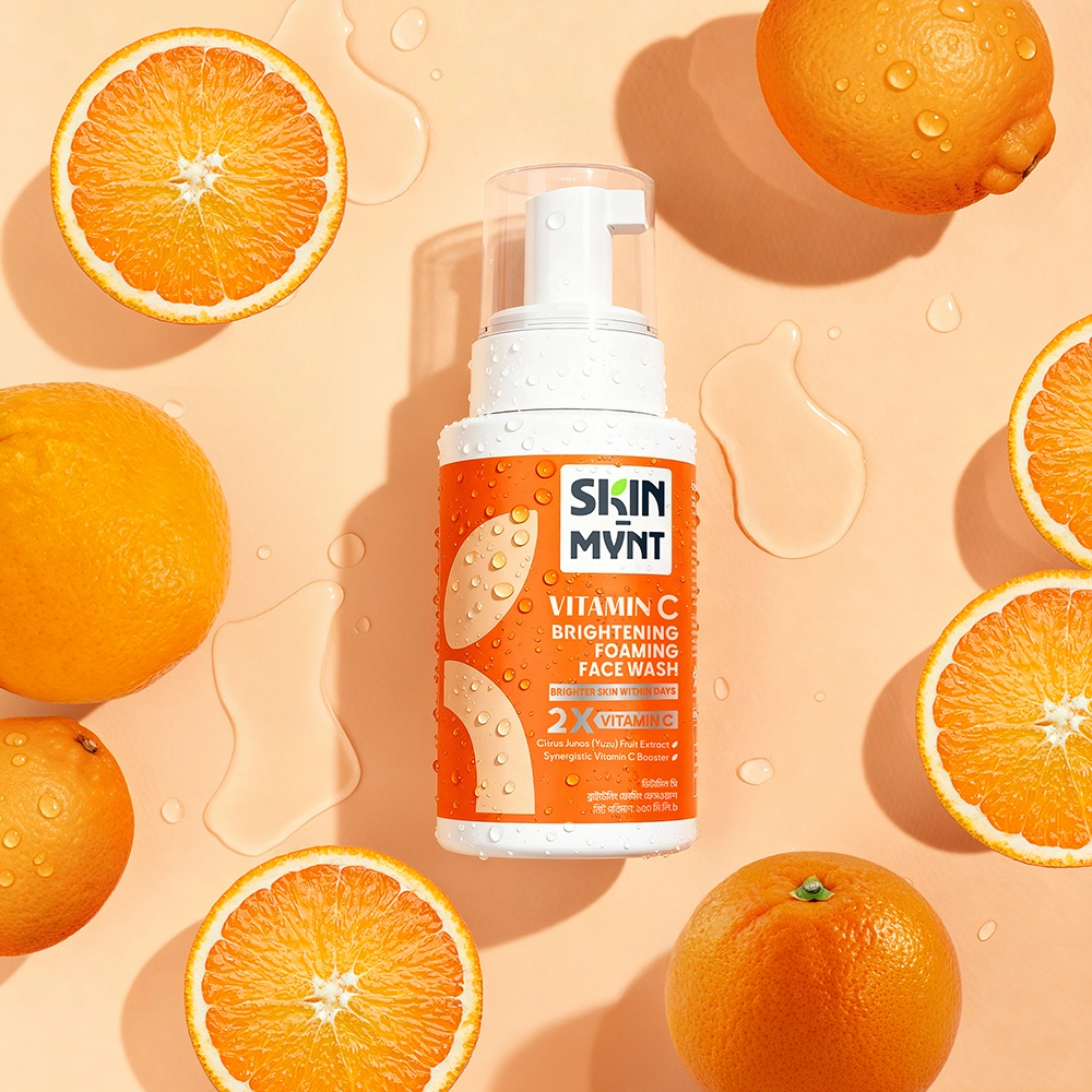 Skin Mynt Vitamin C Brightening Foaming Face Wash 150ml - Buy Online in Bangladesh | ePharma