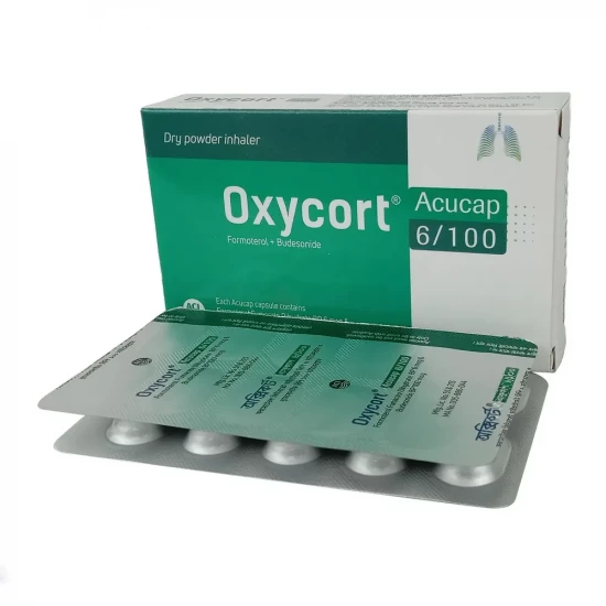 Oxycort Acucap | 6/100mcg