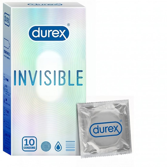 Durex Invisible Extra Thin Extra Sensitive Condom | 10 Pcs