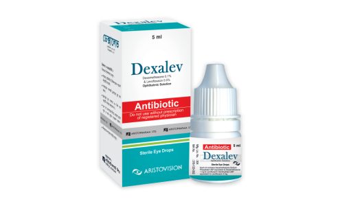 Dexalev 0.1%+0.5% Eye Drops