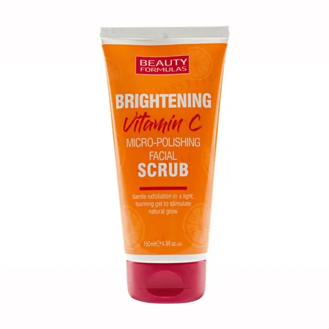Beauty Formulas Brightening Vitamin C Micro Polishing Facial Scrub 150ml - Buy Online in Bangladesh | ePharma