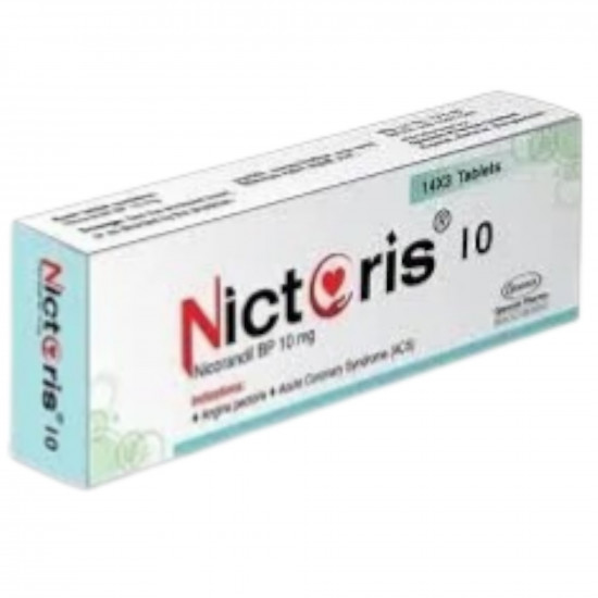 Nictoris 10mg 14pcs Tablet