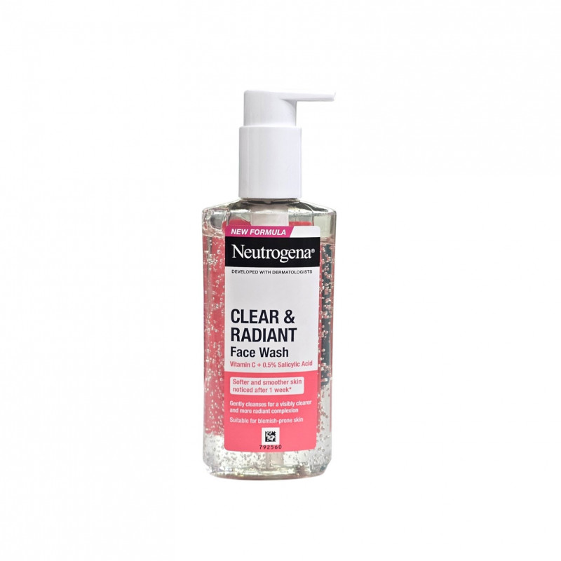 Neutrogena Clear & Radiant Face Wash with Vitamin C+0.5% Salicylic Acid 200ml