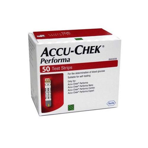 Accu-Chek Performa Blood Glucose Test Strips - 50pcs