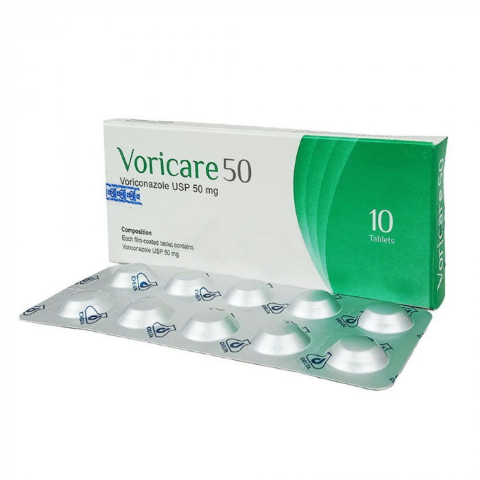 Voricare 50 Tablet 1 Strip
