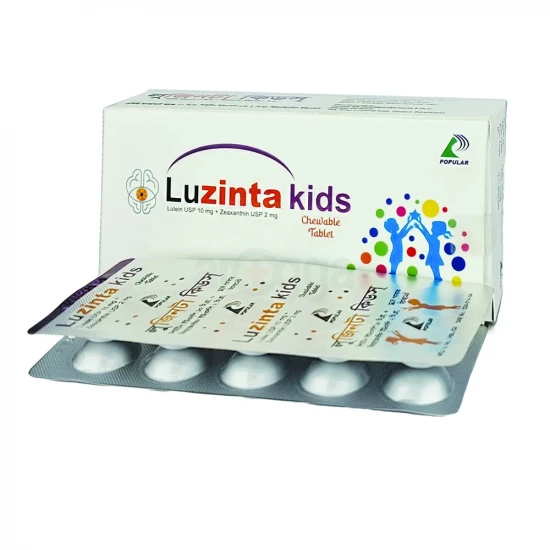 Luzinta Kids Chewable Tablet | 10mg+2mg
