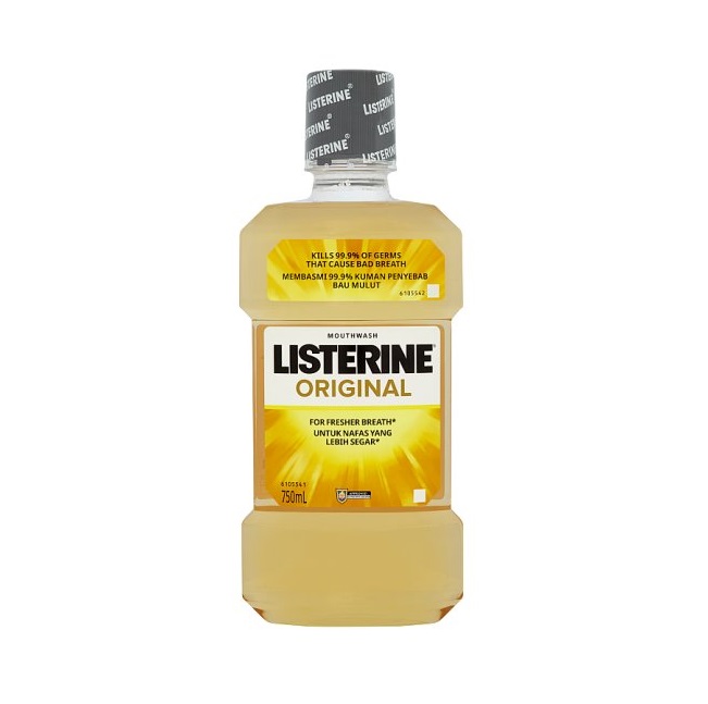 Listerine Original Mouthwash 750ml