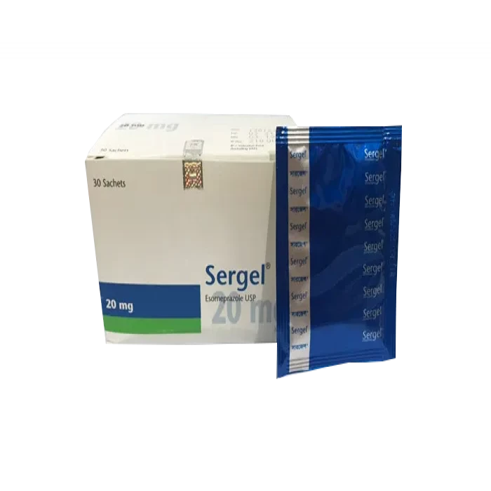 Sergel Dry Powder Sachet 20mg (Box)