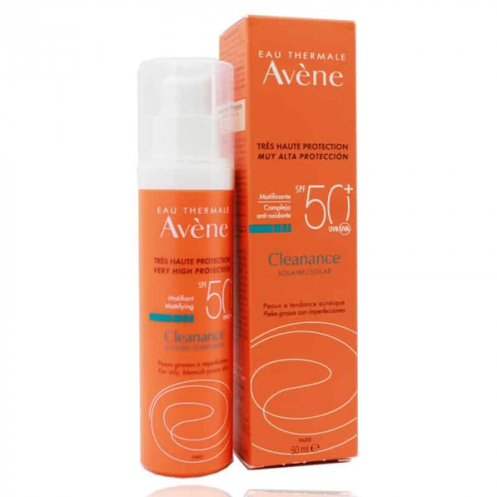 Avene SPF 50+ Cleanance Sunscreen 50ml