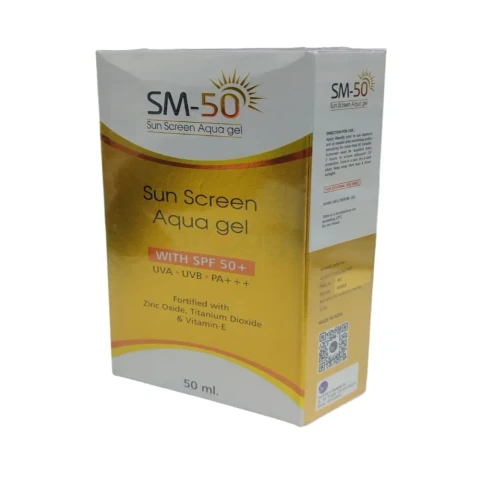 SM 50 Sunscreen Aqua Gel | 50ml - Buy Online in Bangladesh | ePharma