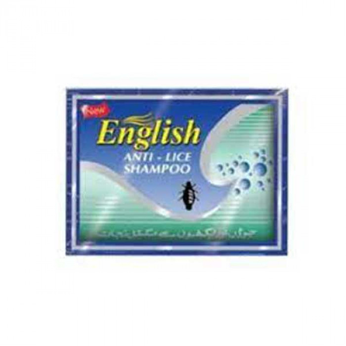English Anti Lice Shampoo Sachet