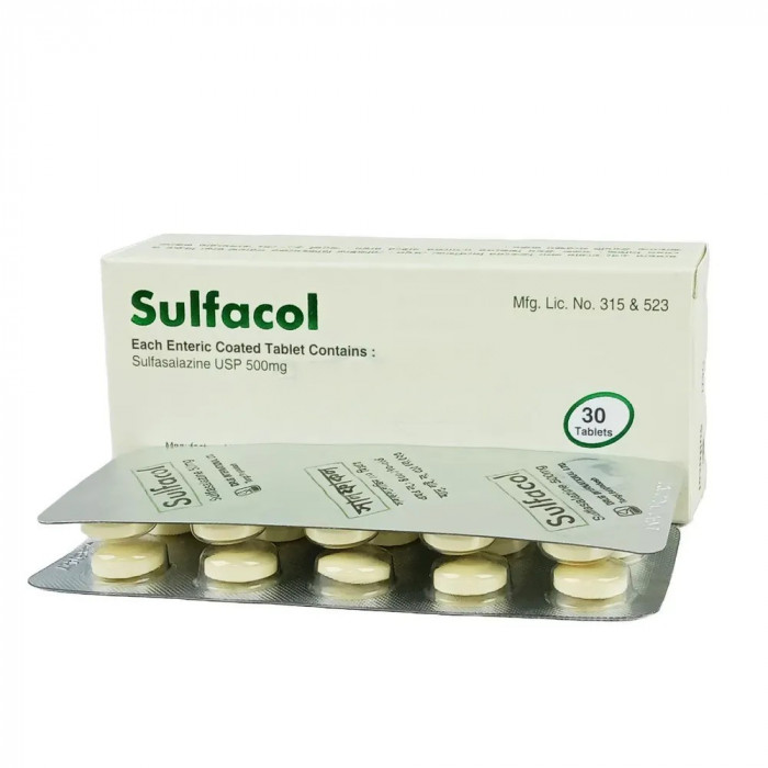 Sulfacol 500mg Tablet 10pcs