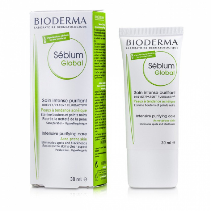 Bioderma Sebium Global Intensive Purifying Care For Acne Prone Skin 30ml