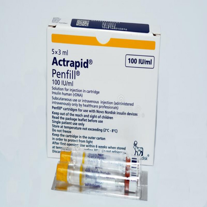 Actrapid Penfill 100IU/ml