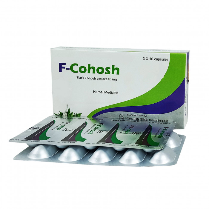 F-Cohosh 40mg Capsule 10pcs