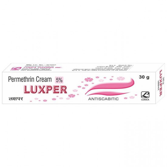 Luxper 5% Antiscabietic Cream 30g Tube