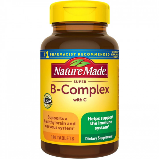 Nature Made Super B-Complex with Vitamin C | 140 Tablets