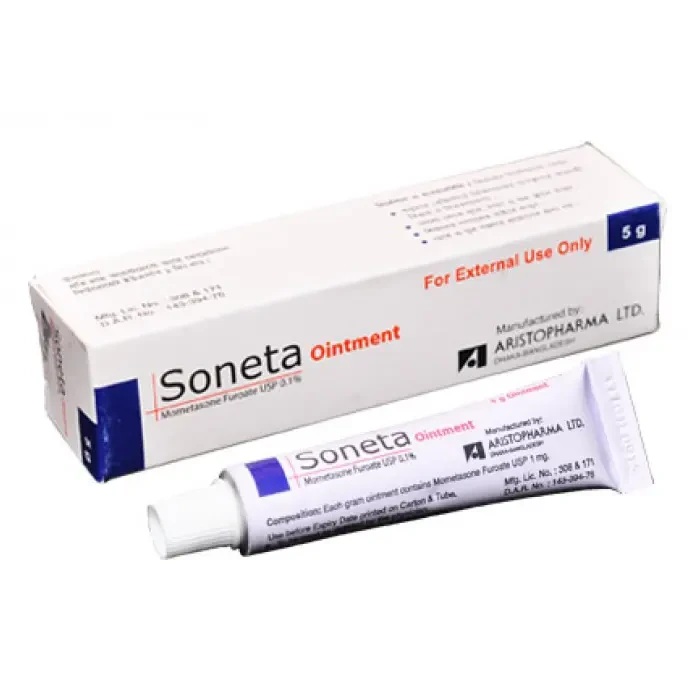 Soneta 0.1% Ointment - Buy Online in Bangladesh | ePharma