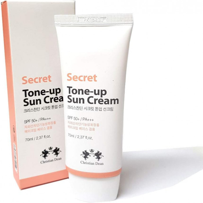 Christian Dean Secret Tone-up Sun Cream SPF50+/PA+++, 70ml | Korean