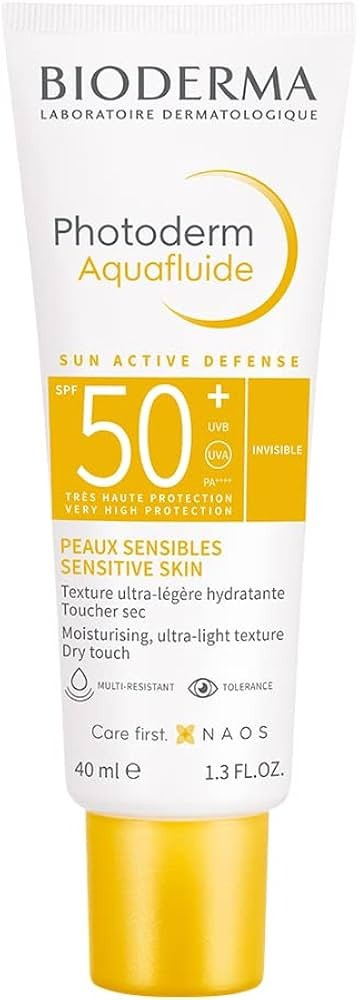 Bioderma Photoderm Aquafluide SPF 50+ For Sensitive Skin 40ml - Invisible - Buy Online in Bangladesh | ePharma