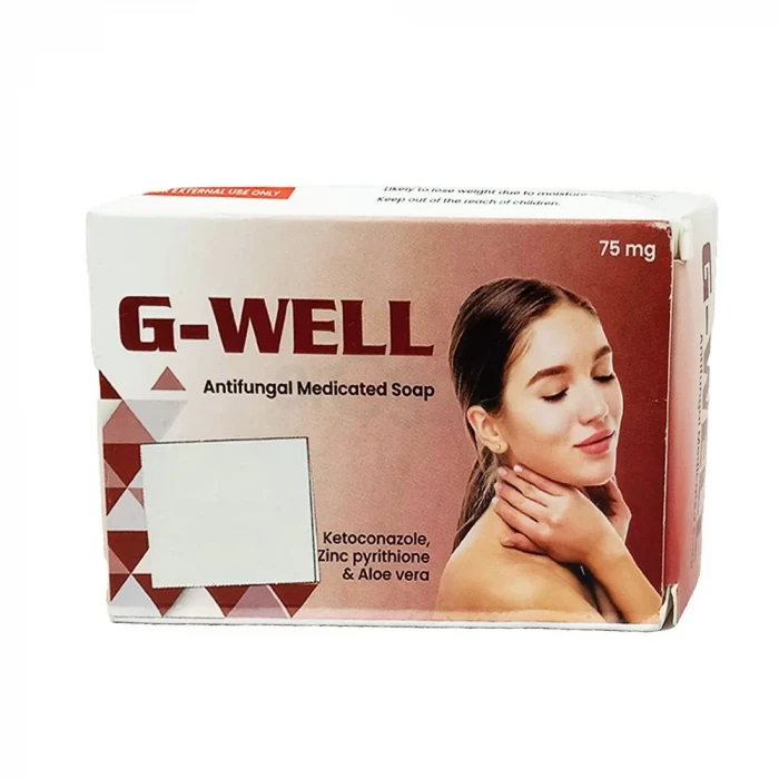 G-Well Antifungal Medicated Soap 75gm