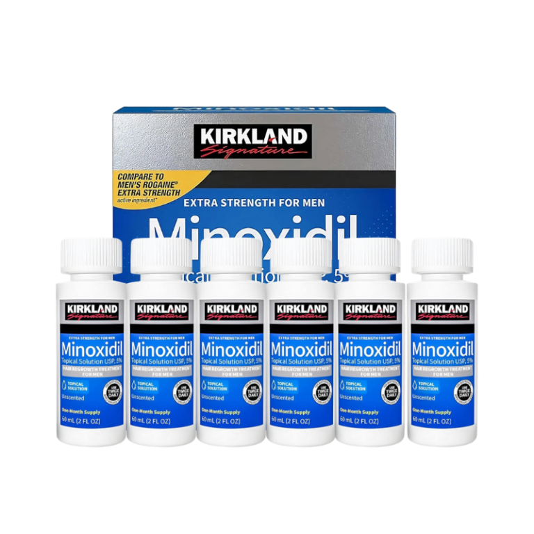 Kirkland Minoxidil 5% Solution (60ml x 6 Bottles) – 6 Month Supply for Hair Regrowth - Buy Online in Bangladesh | ePharma