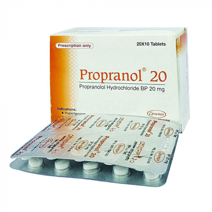 Propranol 20 1 Strip