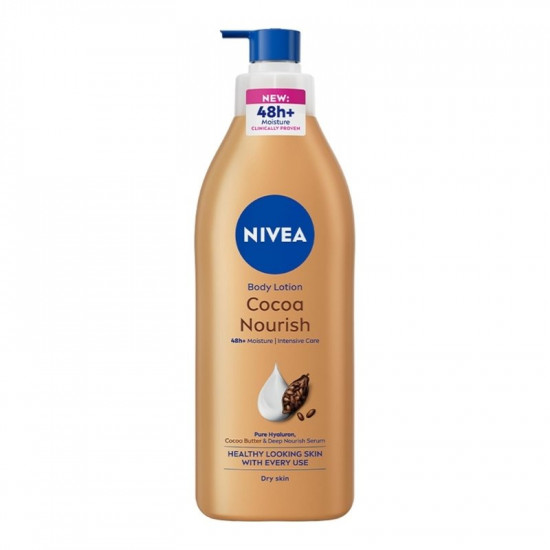 Nivea Cocoa Nourish Body Lotion, 48h+ Moisture | Intensive Care 400ml
