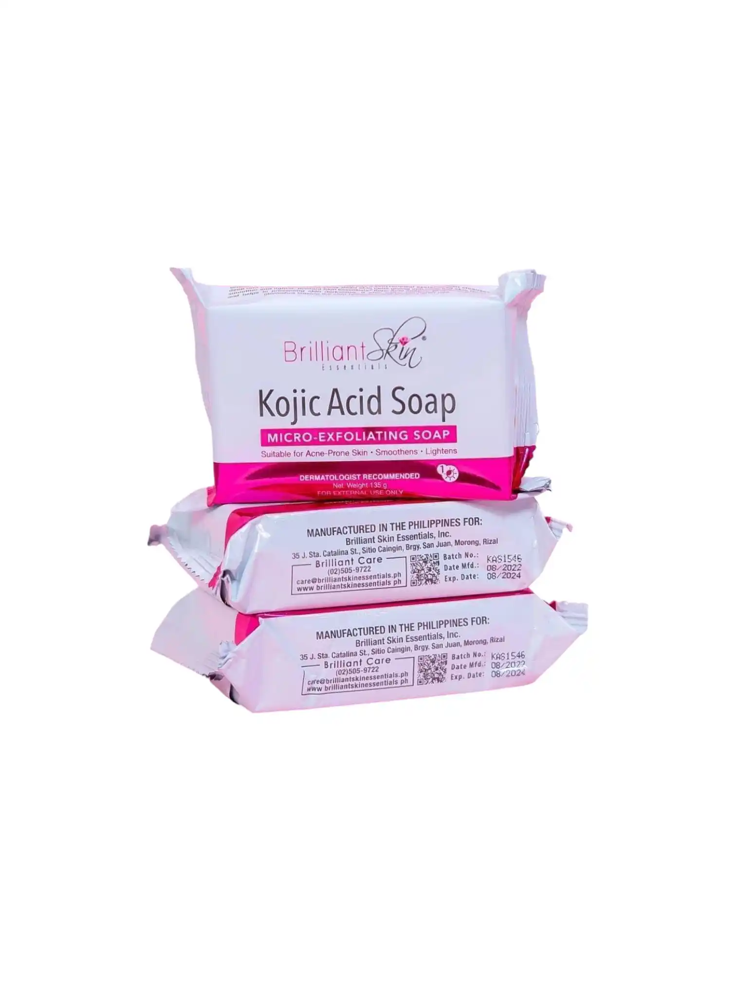 Brilliant Skin Essentials Micro Exfoliating Kojic Acid Soap 135g