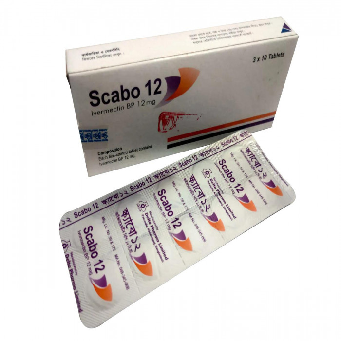 Scabo 12 Tablet 1 Strip