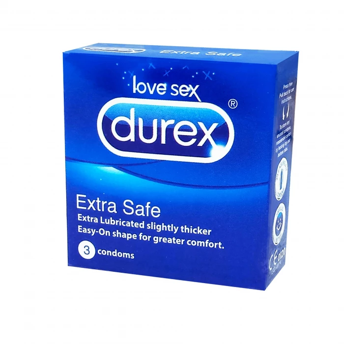 Durex Love Sex Extra Safe Condom 3pcs