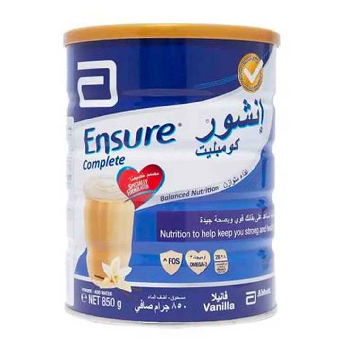 Ensure Complete Milk Powder Vanilla Flavor 850gm