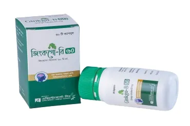 Ginkgo B 60mg Capsule Pot