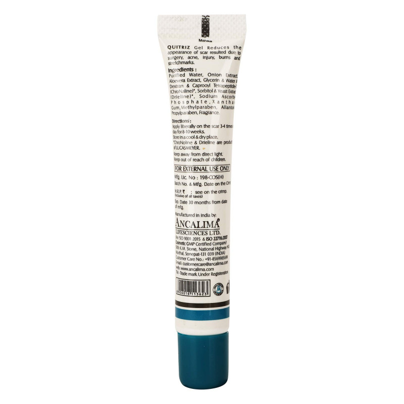 Quitriz Anti Scar Gel 15g - Buy Online in Bangladesh | ePharma