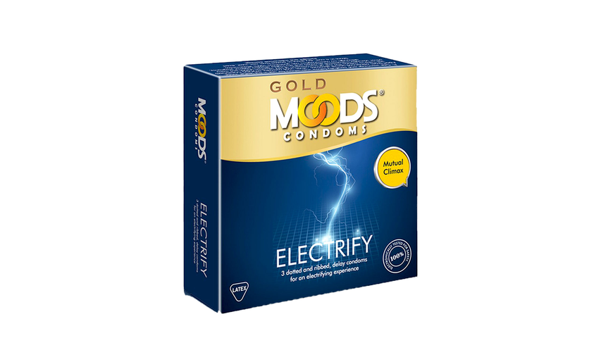 Moods Silver Electrify Mutual Climax (Dotted, Ribbed & Delay) Condom 1 Packet - Buy Online in Bangladesh | ePharma
