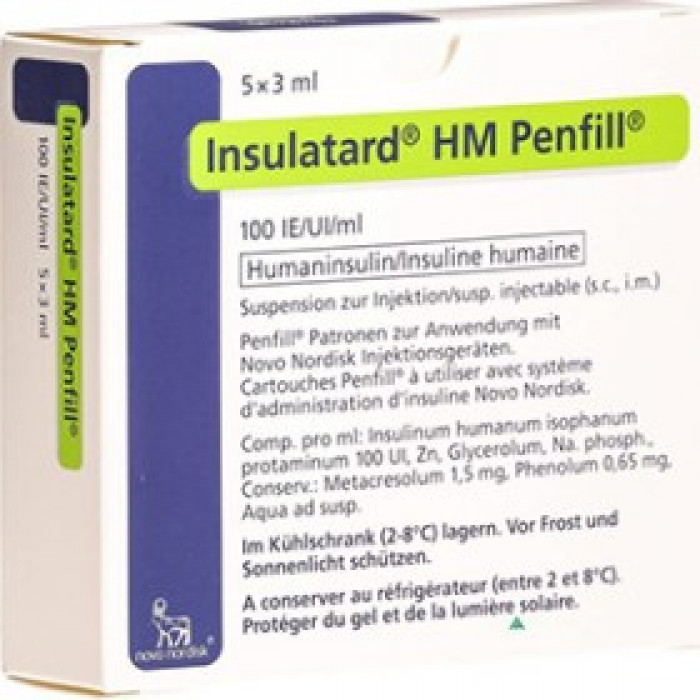 Insulatard HM Penfill 100IU/ml