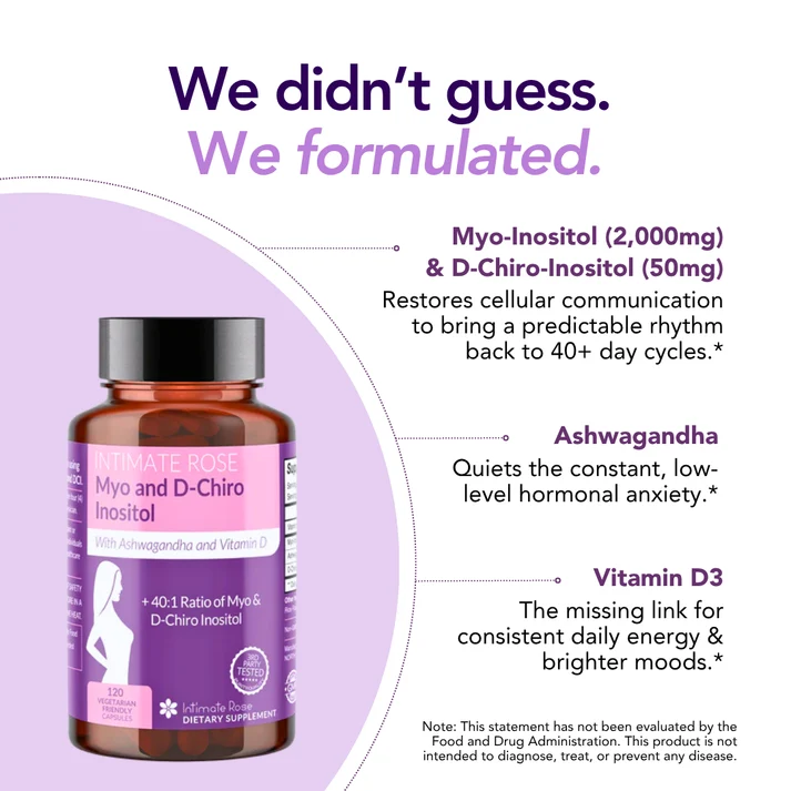 Intimate Rose Myo-Inositol & D-Chiro Inositol - Buy Online in Bangladesh | ePharma