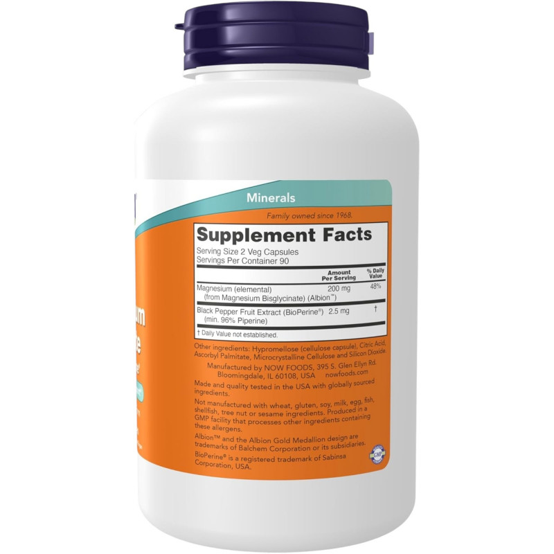Now Foods Magnesium Glycinate | USA - Buy Online in Bangladesh | ePharma