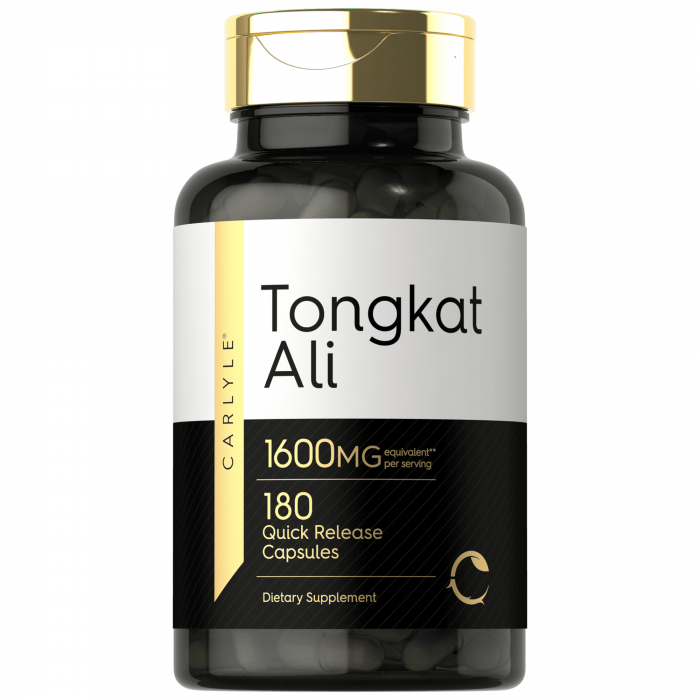 Carlyle Tongkat Ali 1600mg, 180 Capsules for Men | USA