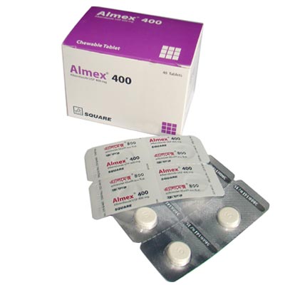Alben-DS 400mg | Chewable Tablet | 10pcs | Albendazole | ePharma