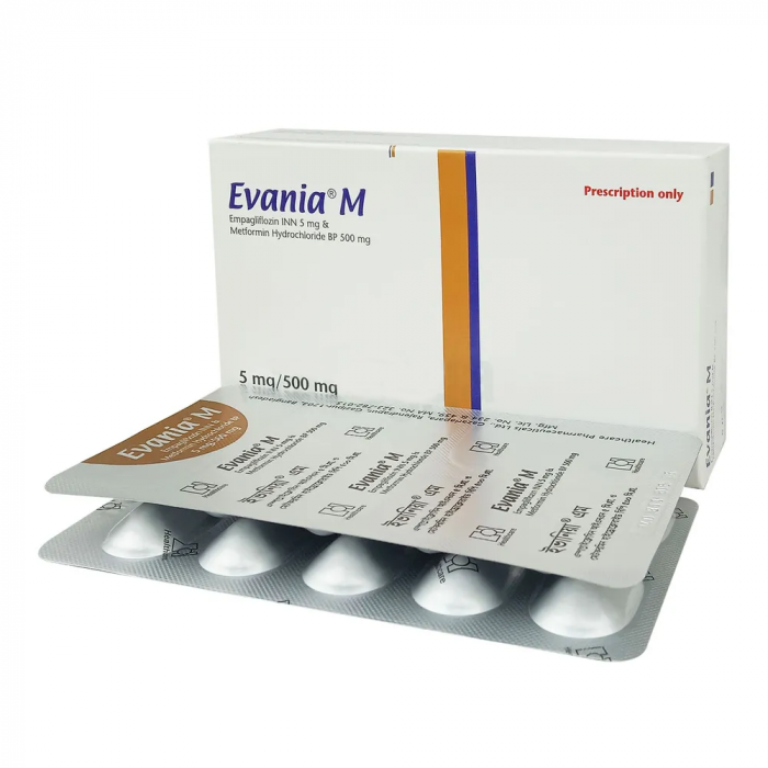 Evania M 5/500mg Tablet